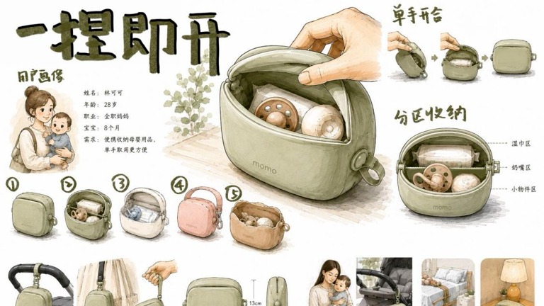课程成果 I 产品设计程序与方法×好印象硅胶系列设计项目